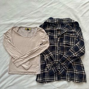 Longsleeve and flannel